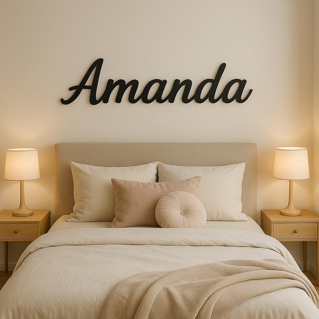Custom Metal Name Sign, Perfect Gift for Mothers Day, Gift for Mom, Personalized Metal Word Sign for Him Her, Your Custom Text