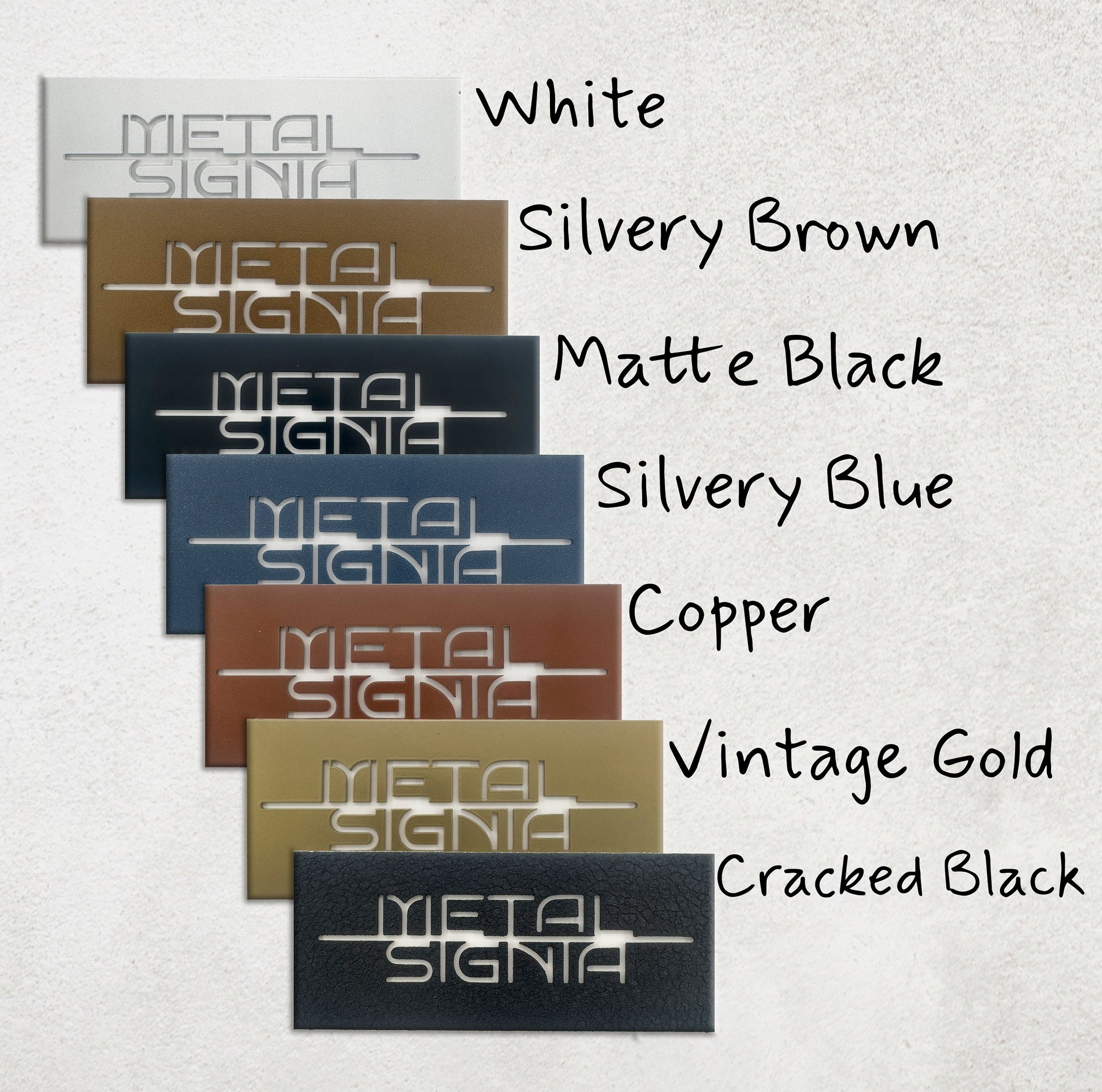 Custom Name Metal Sign, Gifts for Him Her, Metal Wall Art, Stylish Metal Initial Door Hanger, New Home Gift