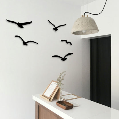 Birds Metal Wall Art, Physical Product, Minimalist Metal Wall Decor, 34 Different Design, Stylish Metal Wall Art for Home, Colour Options