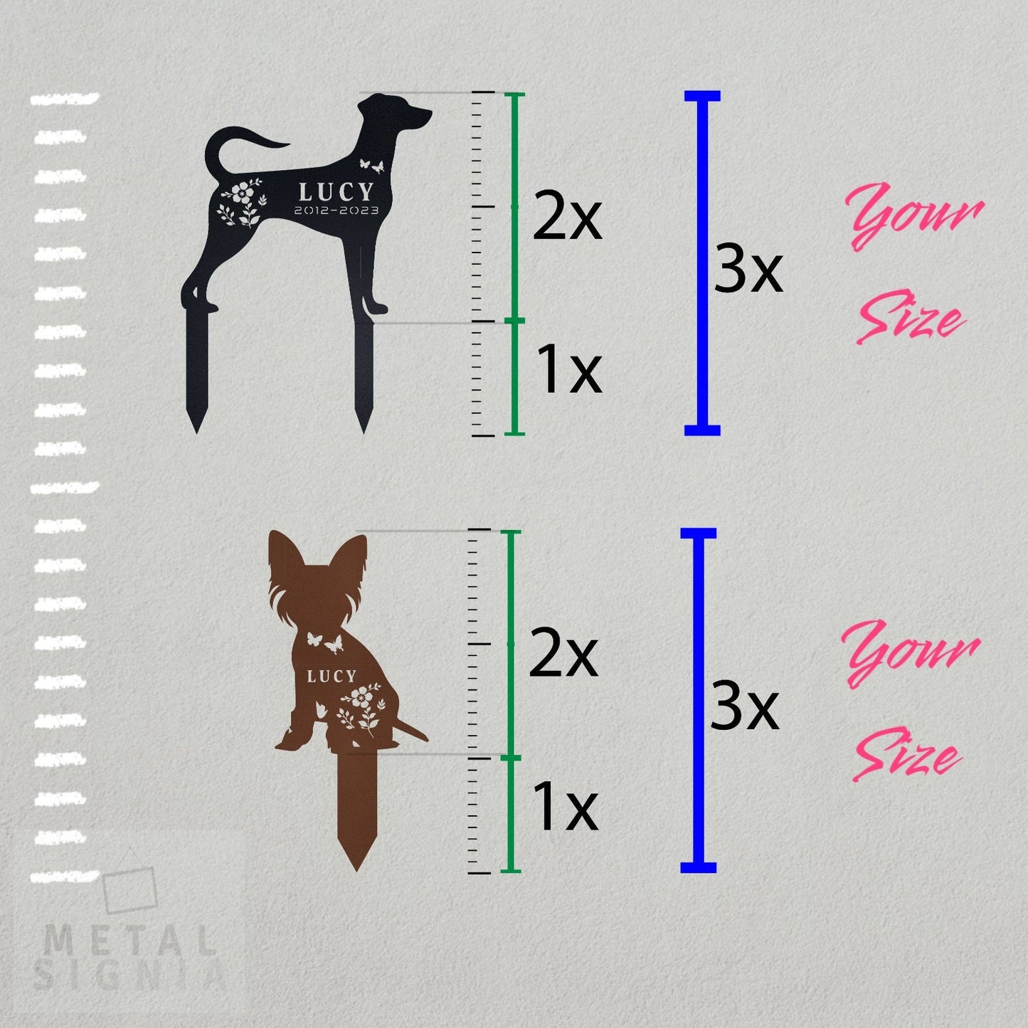 Custom Dog Memorial Sign, Custom Photo Available, Personalized Dog Garden Stake Sign, Pet Loss Gift,  Dog Grave Marker, Dog Lover Gift