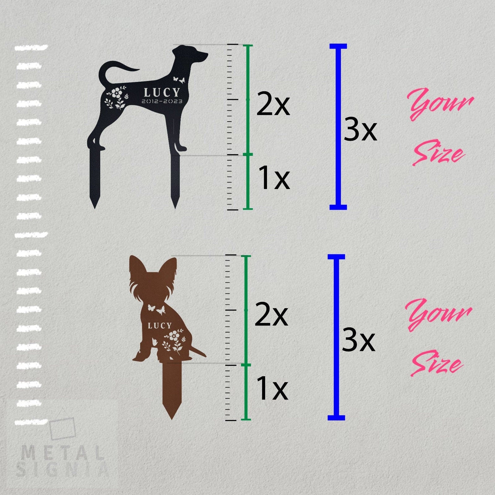 Custom Dog Memorial Sign, Custom Photo Available, Personalized Dog Garden Stake Sign, Pet Loss Gift,  Dog Grave Marker, Dog Lover Gift