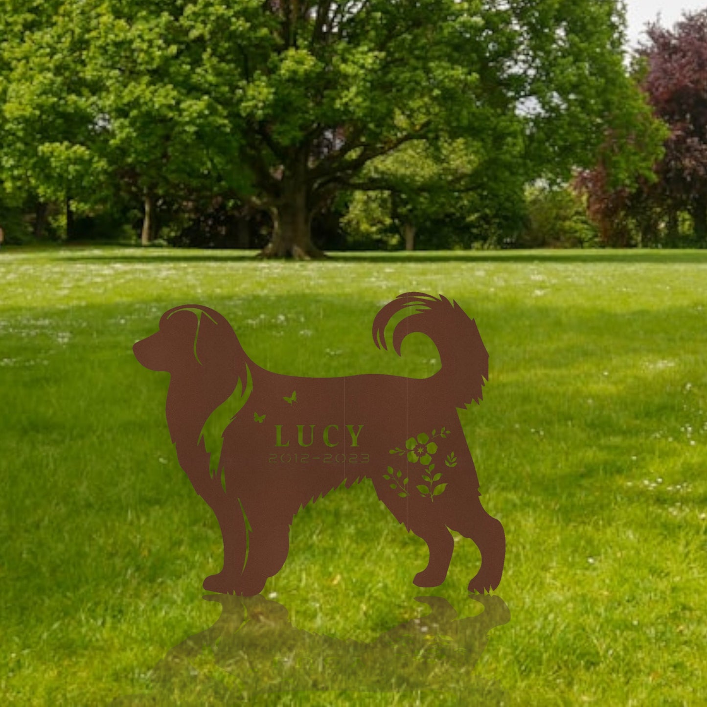 Custom Dog Memorial Sign, Photo Available, Color Options, Dog Grave Marker, Dog Garden Stake Sign, Pet Loss Gift,  Dog Lover Gift