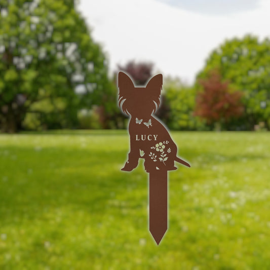 Your Dog's Memorial Stake, Personalized Dog Garden Stake Sign, Pet Loss Gift, Dog Sign, Metal Stake, Dog Grave Marker, Dog Lover Gift