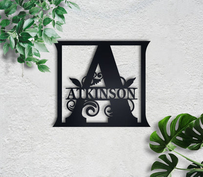 Custom Metal Name Sign, Personalized Metal Wall Art, Different Colour Options, Gift For Her Him