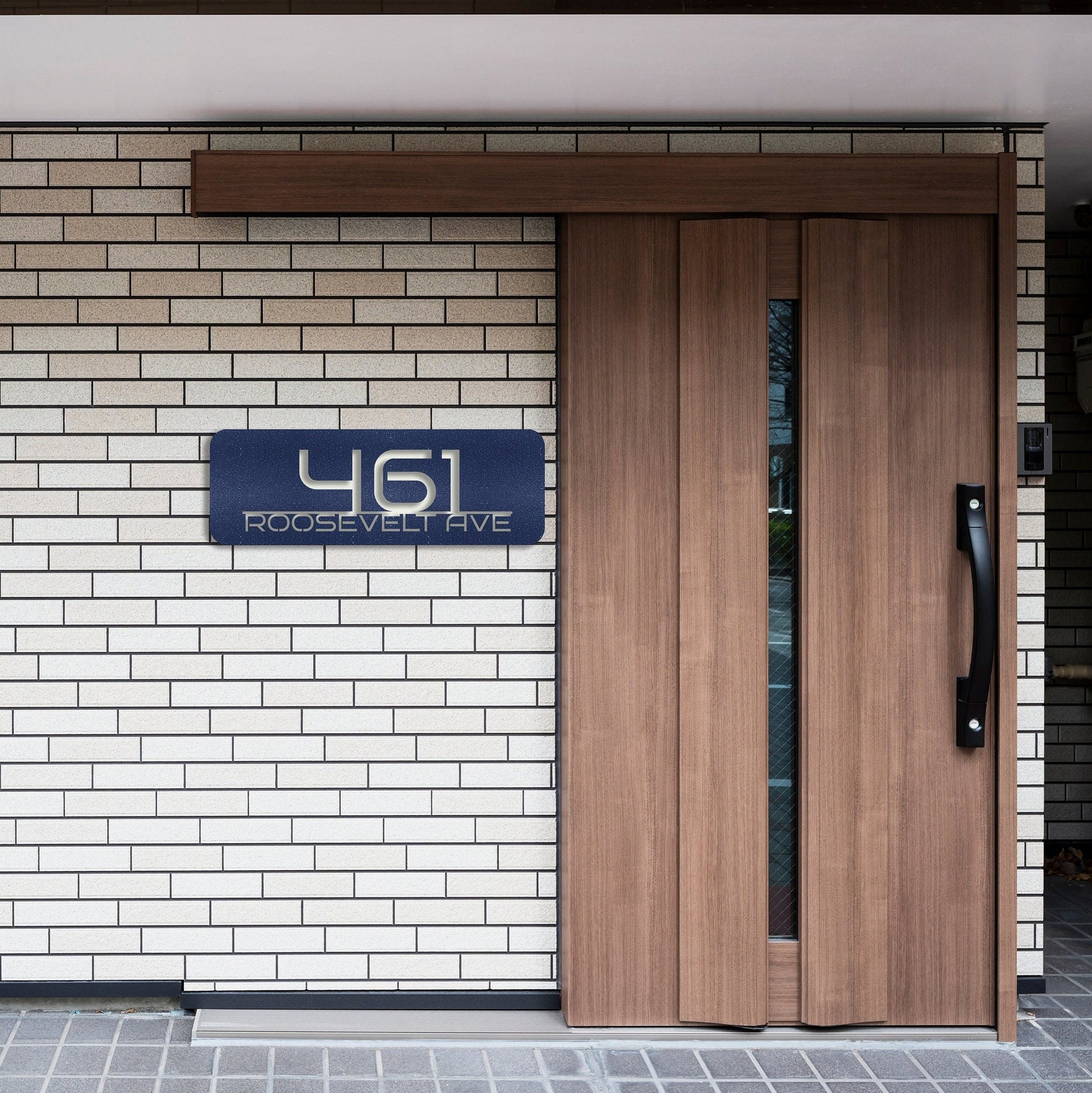 Custom Address Sign for House, House Number, Street Sign Plaque, Address Plaque, Metal House Number, Personalized Address Signs