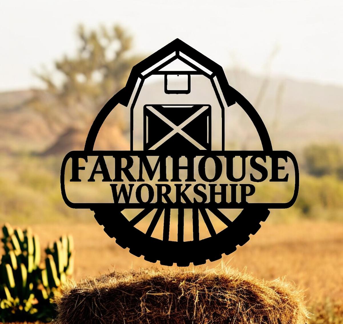 Custom Business Metal Sign, Farm House Sign, Metal Sign with Logo, Outdoor Sign, Waterproof Store Sign, Large Sign, Any Shape