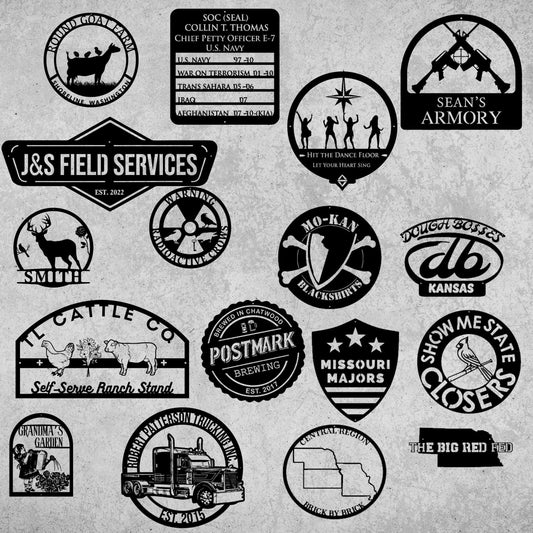 Custom Metal Sign, Outdoor Sign, Personalized Metal Wall Art, Price Offer Difference