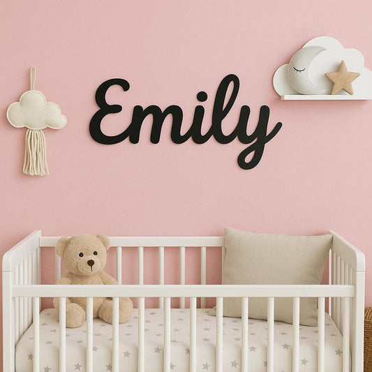 Custom Metal Name Sign Personalized Metal Word Sign for Nursery, Metal Letters, Baby Nursery Name Sign, Kids Room Sign, Your Custom Text