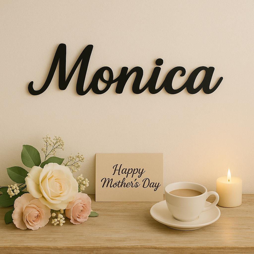 Custom Metal Name Sign, Perfect Gift for Mothers Day, Gift for Mom, Personalized Metal Word Sign for Him Her, Your Custom Text