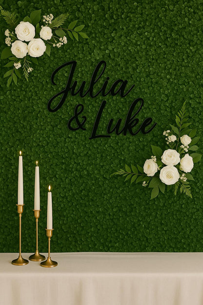 Better Together Metal Sign, Custom Wedding Sign, Wedding Backdrop Sign, Your Custom Text, Perfect Gift for the Couple, Custom Font Options